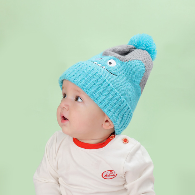 Polygonal Dinosaur Warm Kids Hat