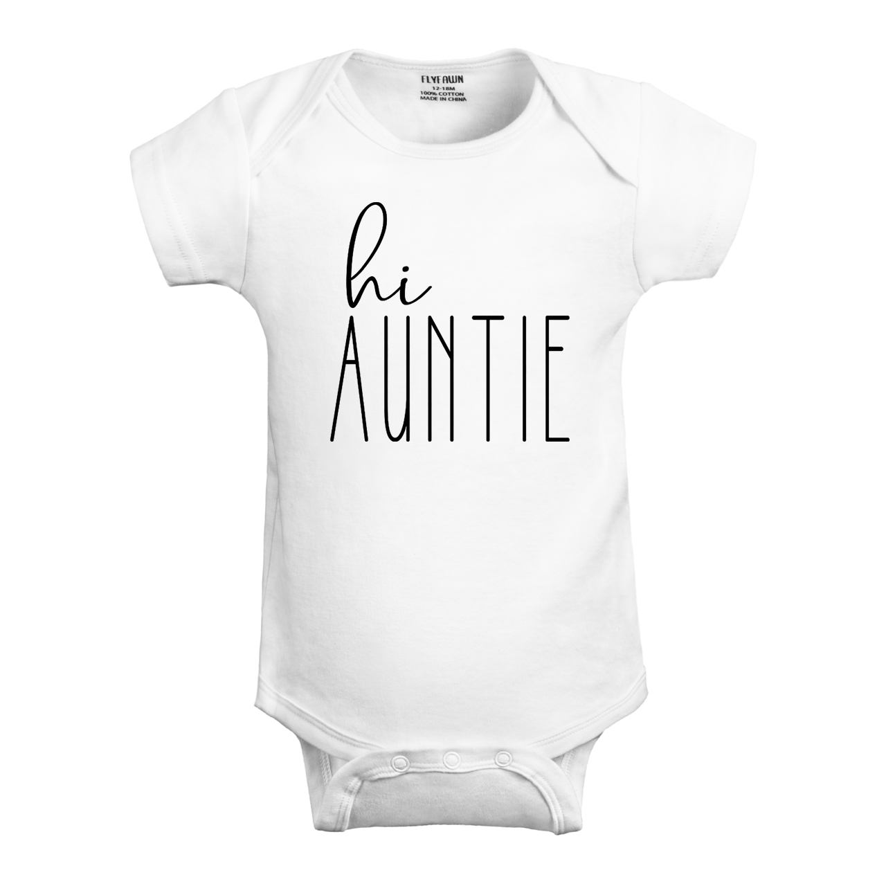 Hi Auntie,Baby Bodysuit