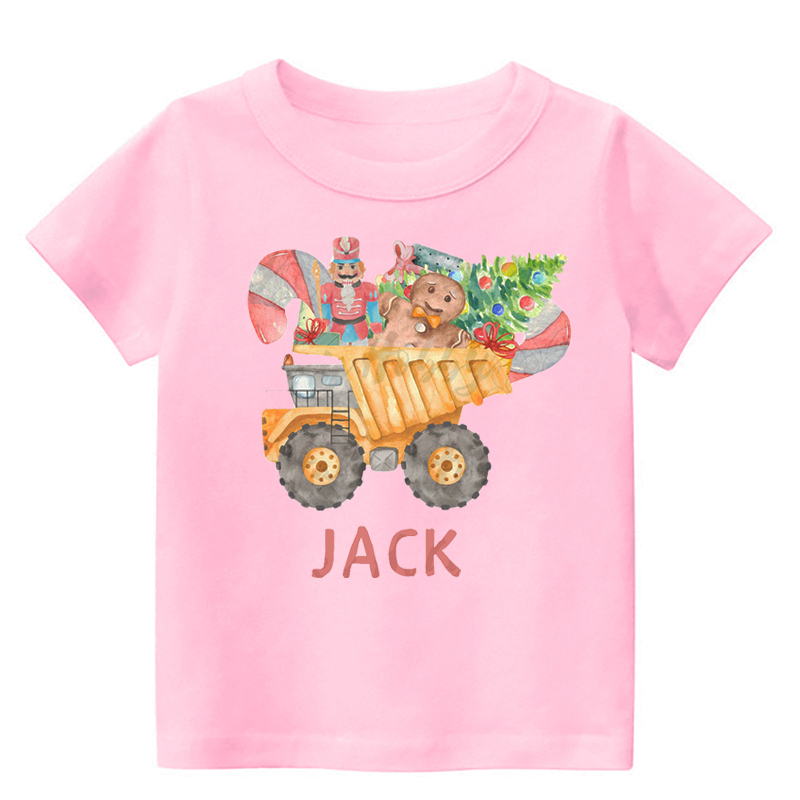 Dumptruck&Gingerbread Man Toddler Christmas Shirt