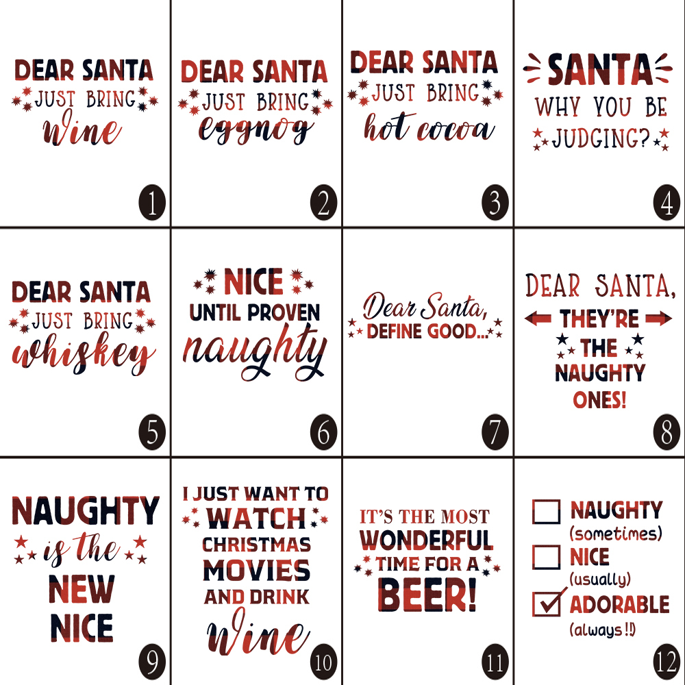 Dear Santa Christmas Family Matching Pajamas