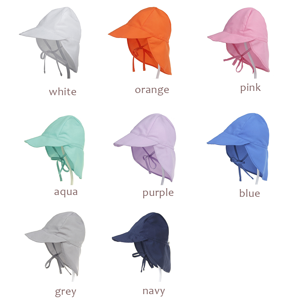 Personalized Baby Name Summer Embroidered Hat 