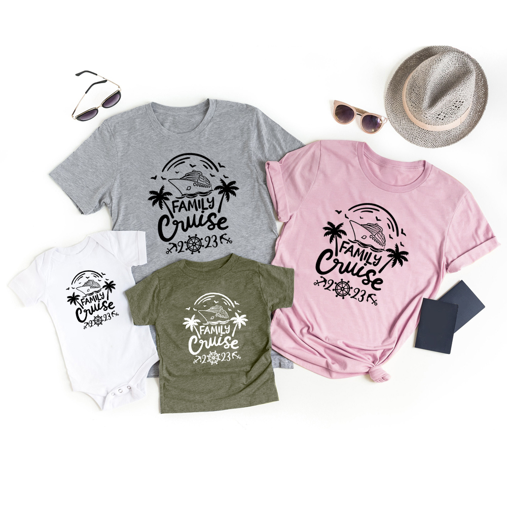 Family Cruise Family Vacation Shirts