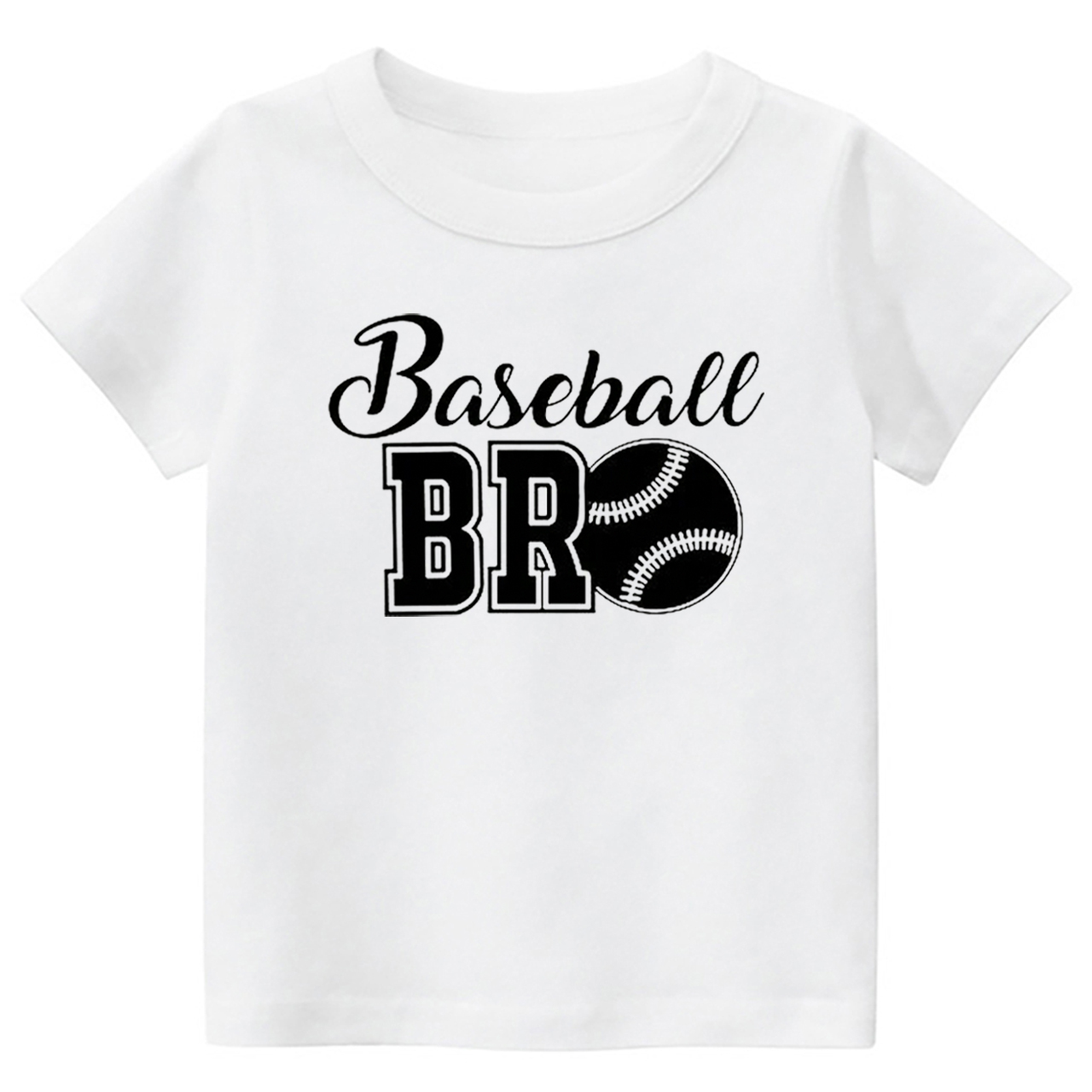 Baseball Bro Funny Sport Toddler Tees