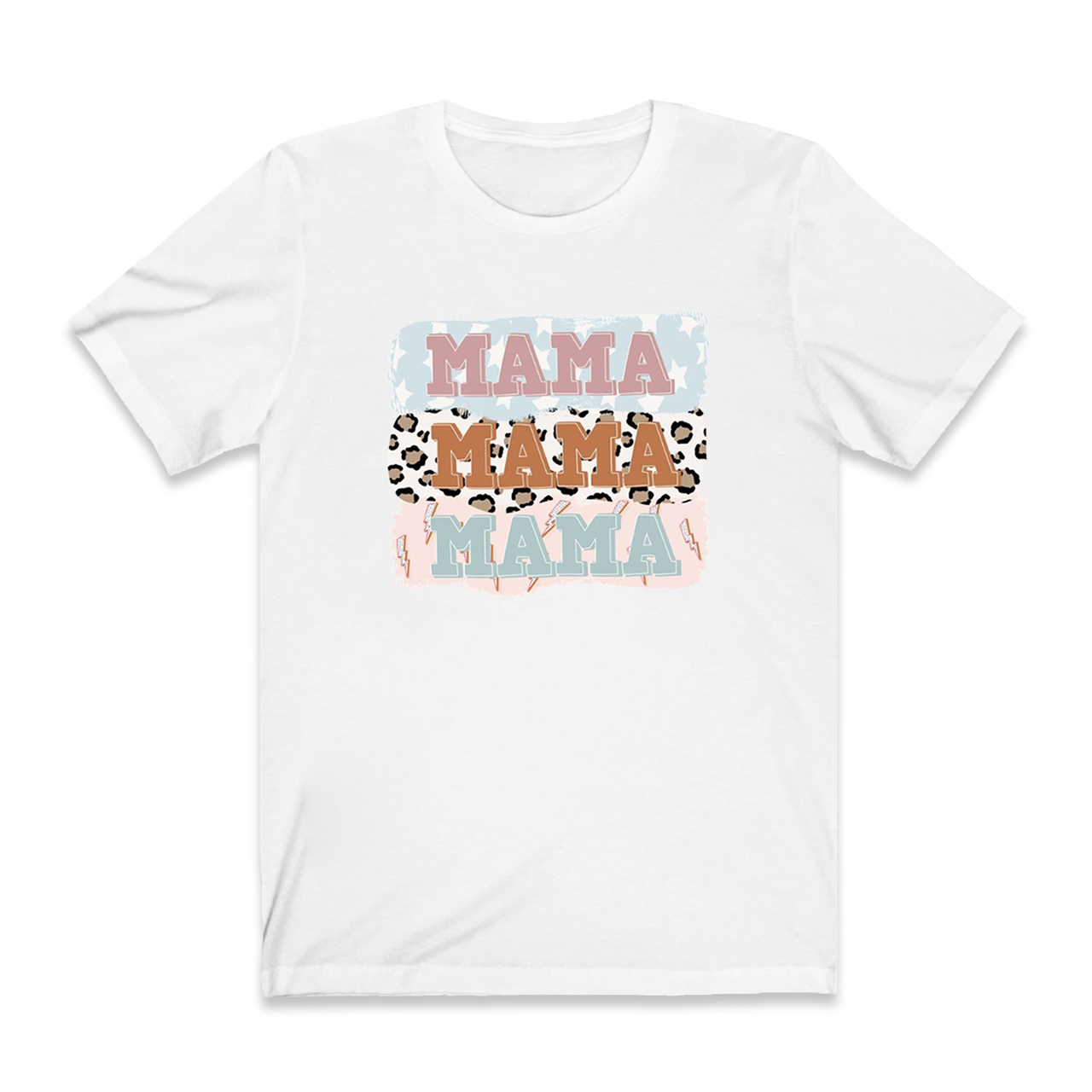 Vintage Stitching Mom Shirts