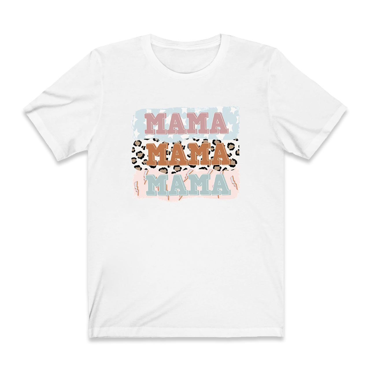 Vintage Stitching Mom Shirts