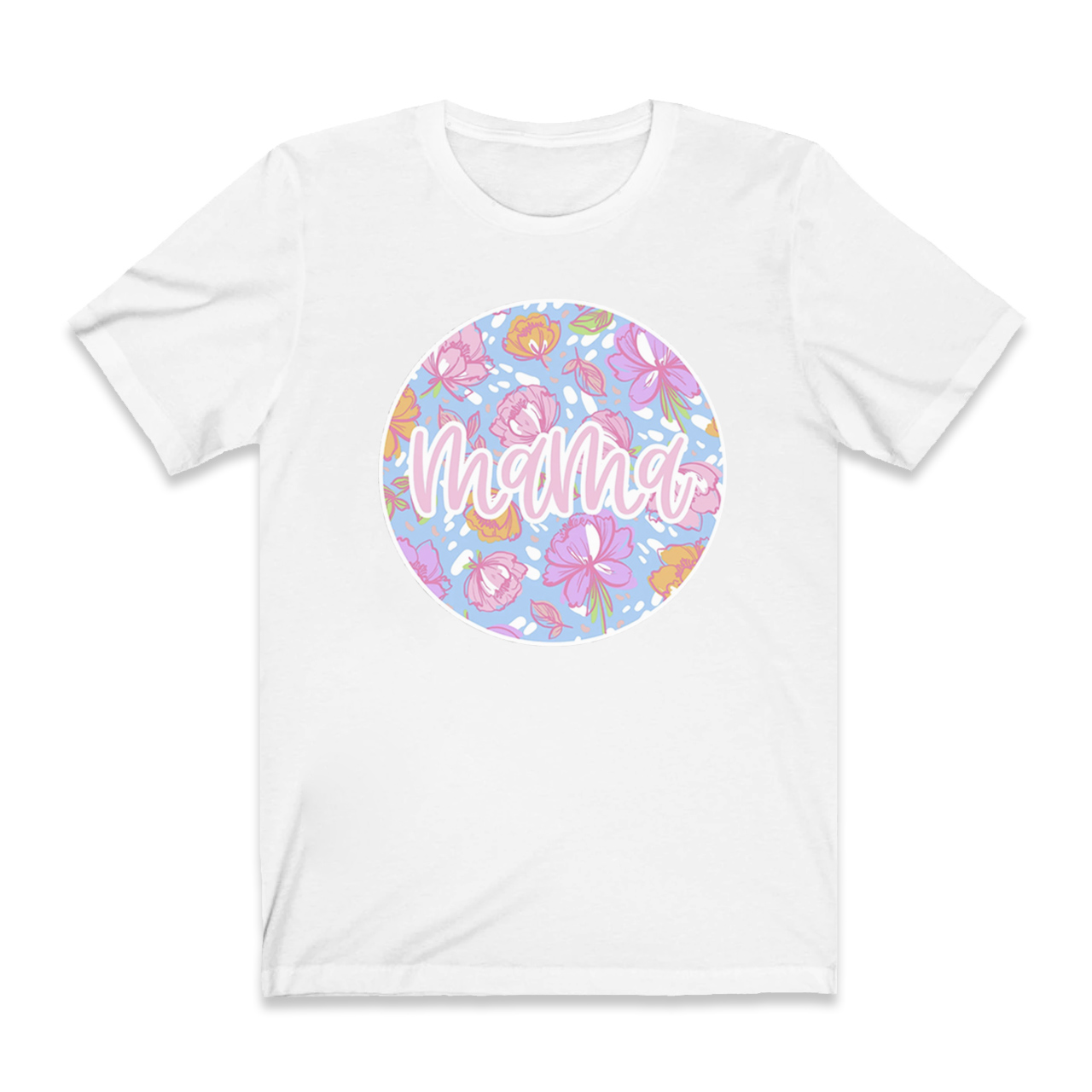 Bright Flowery Mom Shirt
