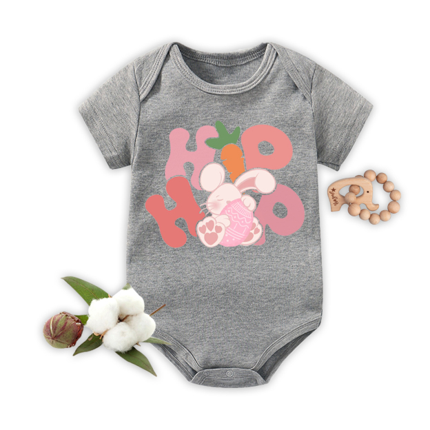 Hip Hop Kids Easter Natural Easter Shirt Baby Bodysuit