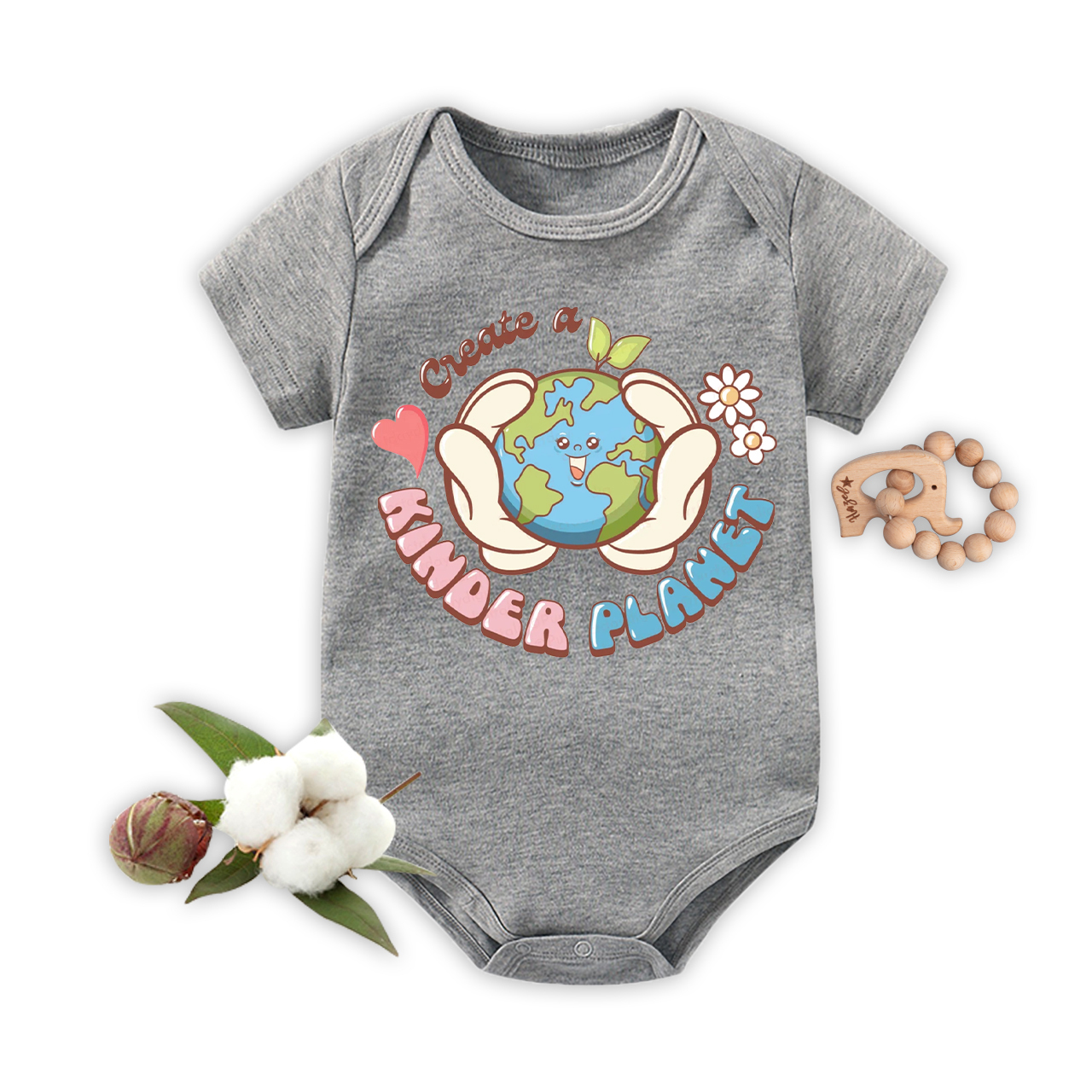 Create A Kinder Planet Design Bodysuit For Baby