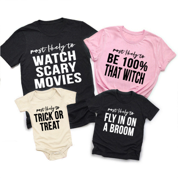 Family Shirts Most Likely To Halloween Party
