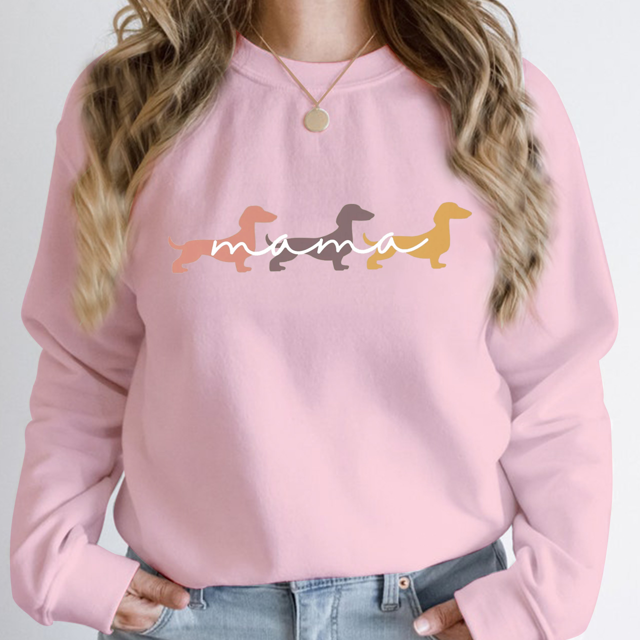 Cute Dachshund Mom Sweatshirt