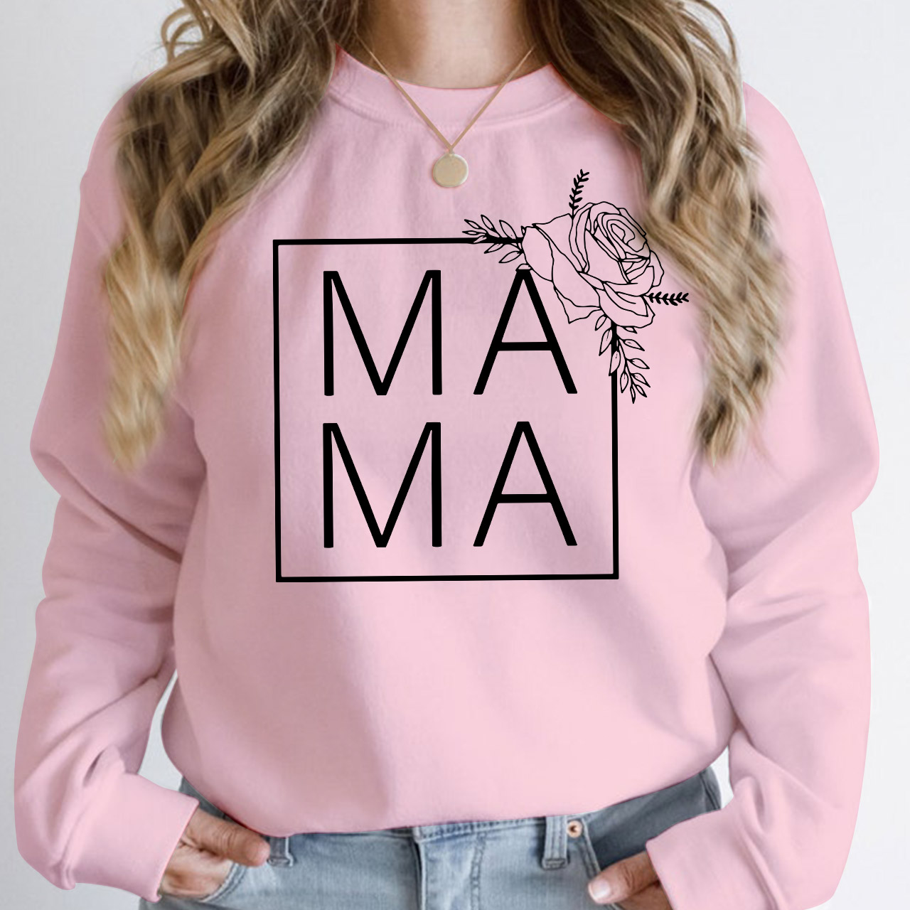 Mama Love 1/2 Zip Sweatshirt – BoutiqueMarie