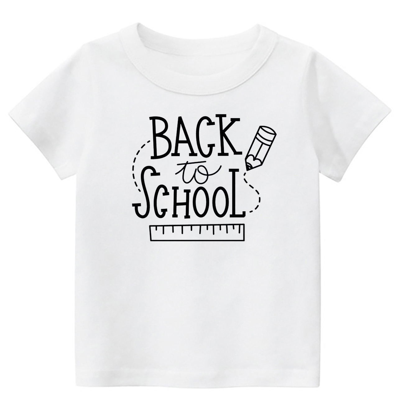 Ruler Pencil Friends Back To School Kids Shirt