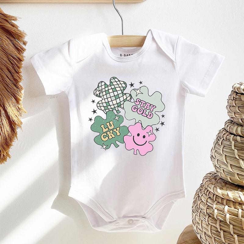 Stay Gold Lucky Bodysuit For Baby