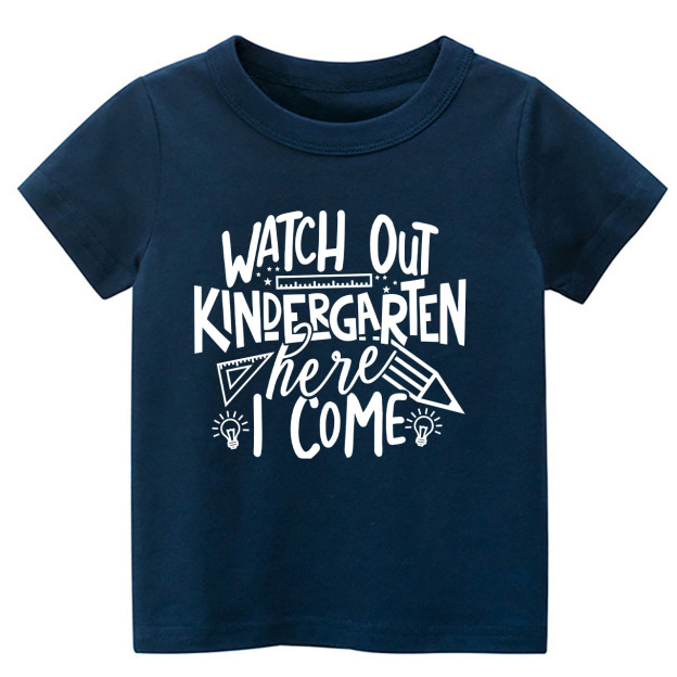Watch Out KINDERGARTEN Here I Come Shirt For Kids