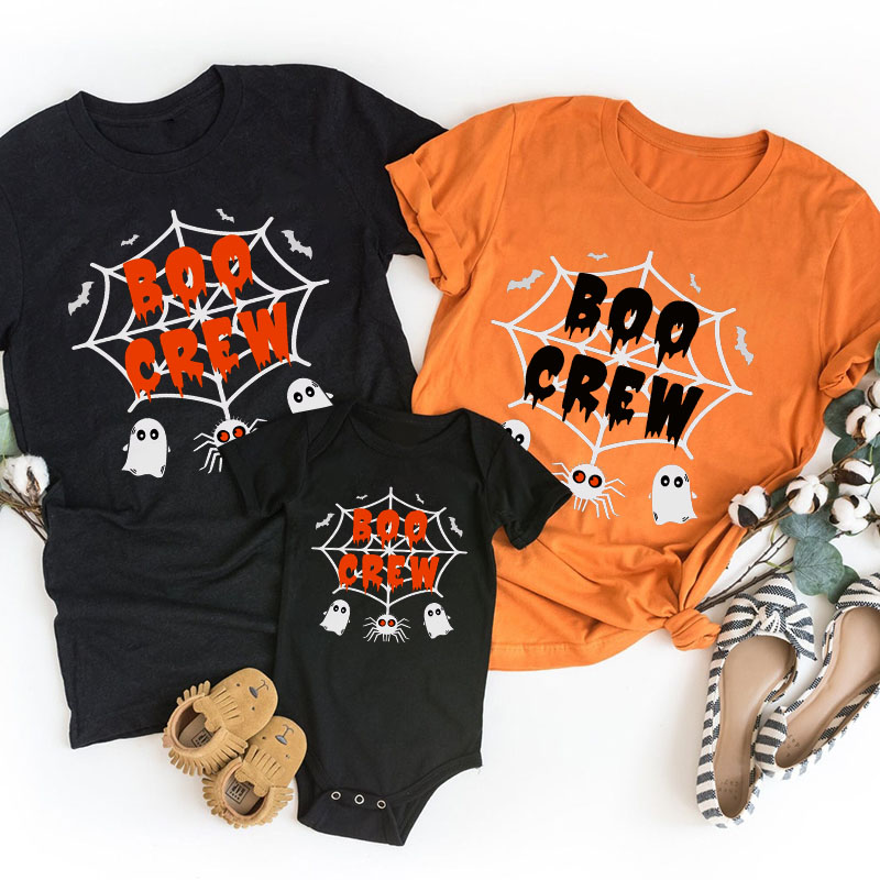 Group Halloween Party Family Matching T-Shirts