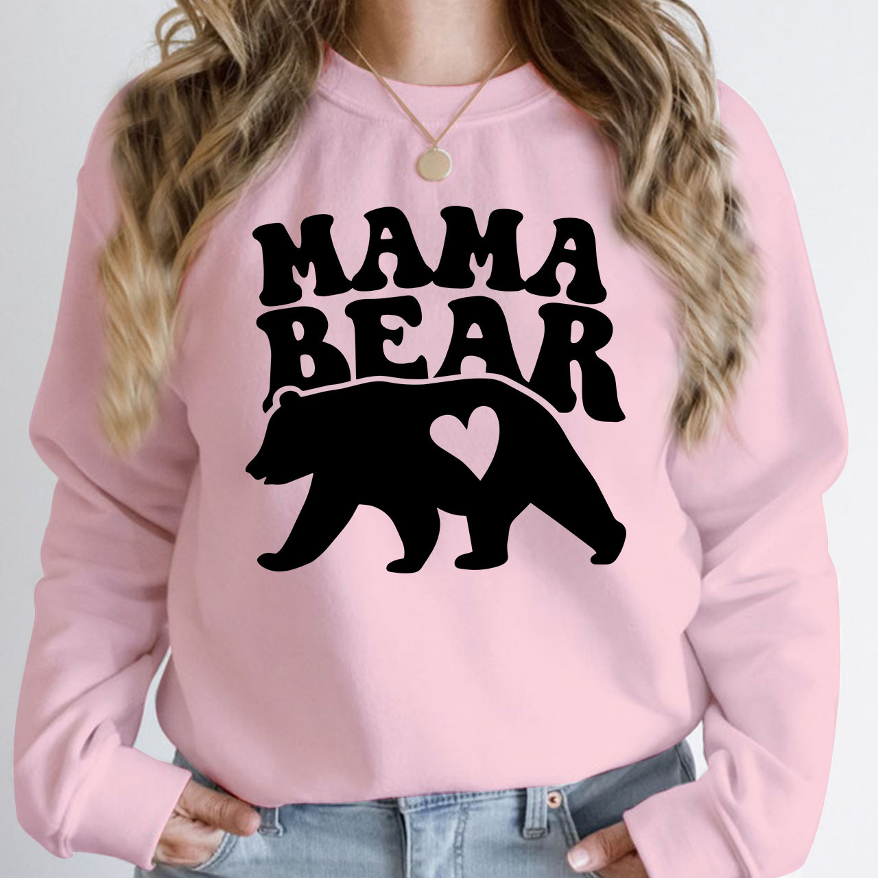 Mama Bear Sweatshirt For Mom 