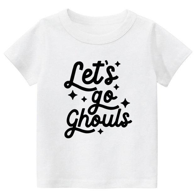 Let's Go Ghouls Kids Halloween Shirts For Kids