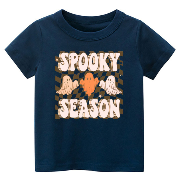 Spooky Season - Retro Halloween Kids Shirt 