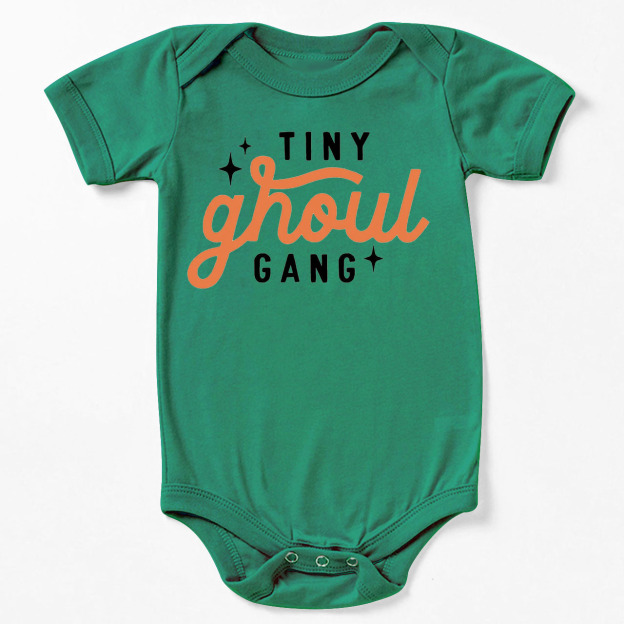 Tiny Ghoul Gang Halloween Baby Bodysuit