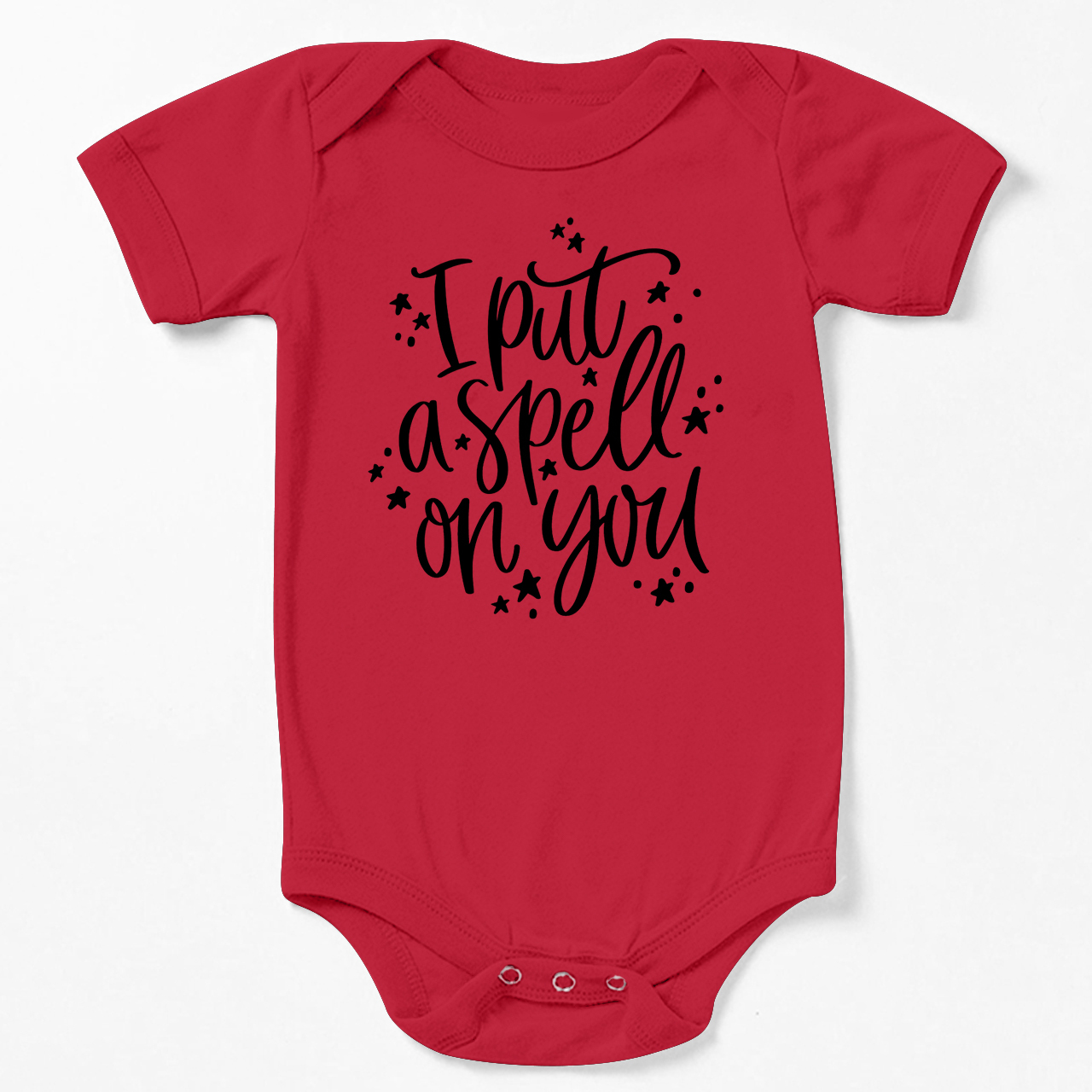 I Put A Spell On You Halloween Baby Bodysuit