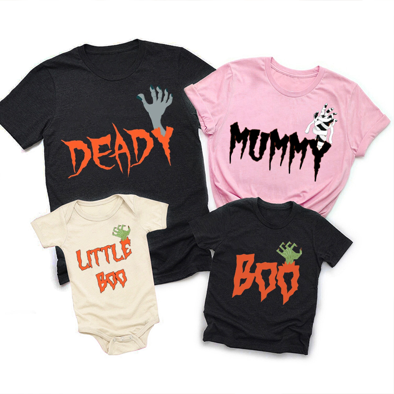 Funny Trick Or Treat Party Halloween Matching Shirts