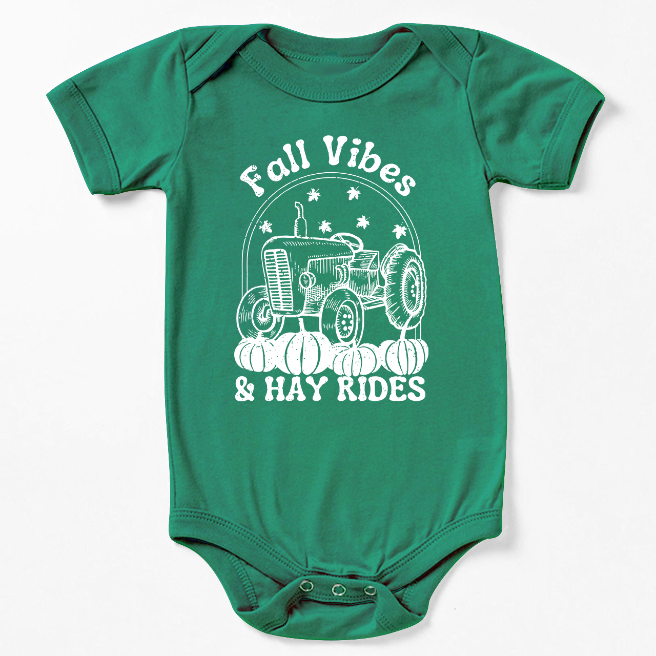Fall Vibes And Hayrides Baby Bodysuit