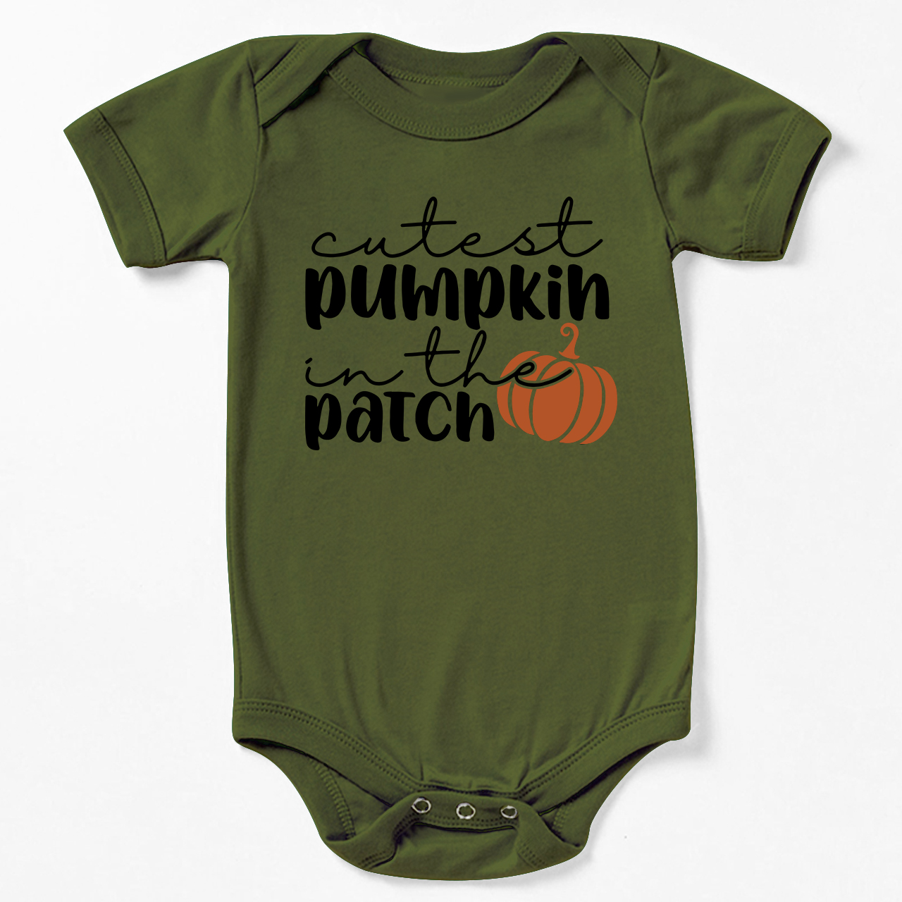 Pumpkin Patch Fall Baby Bodysuit