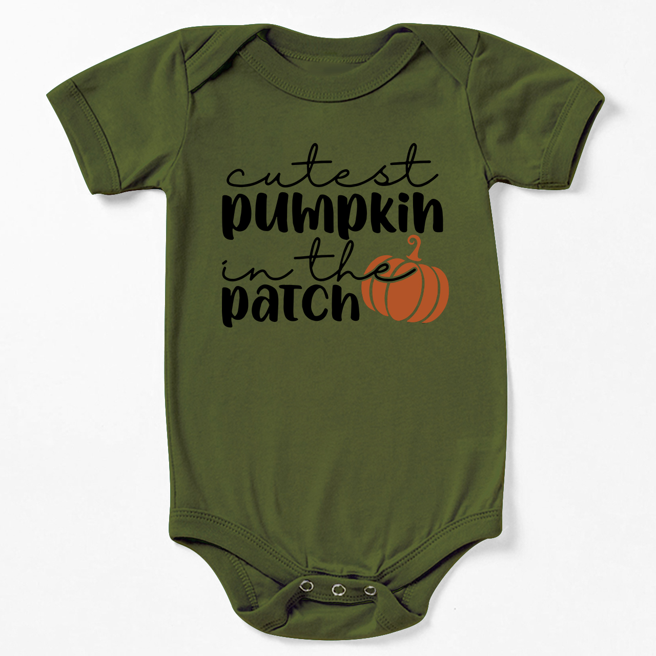 Pumpkin Patch Fall Baby Bodysuit