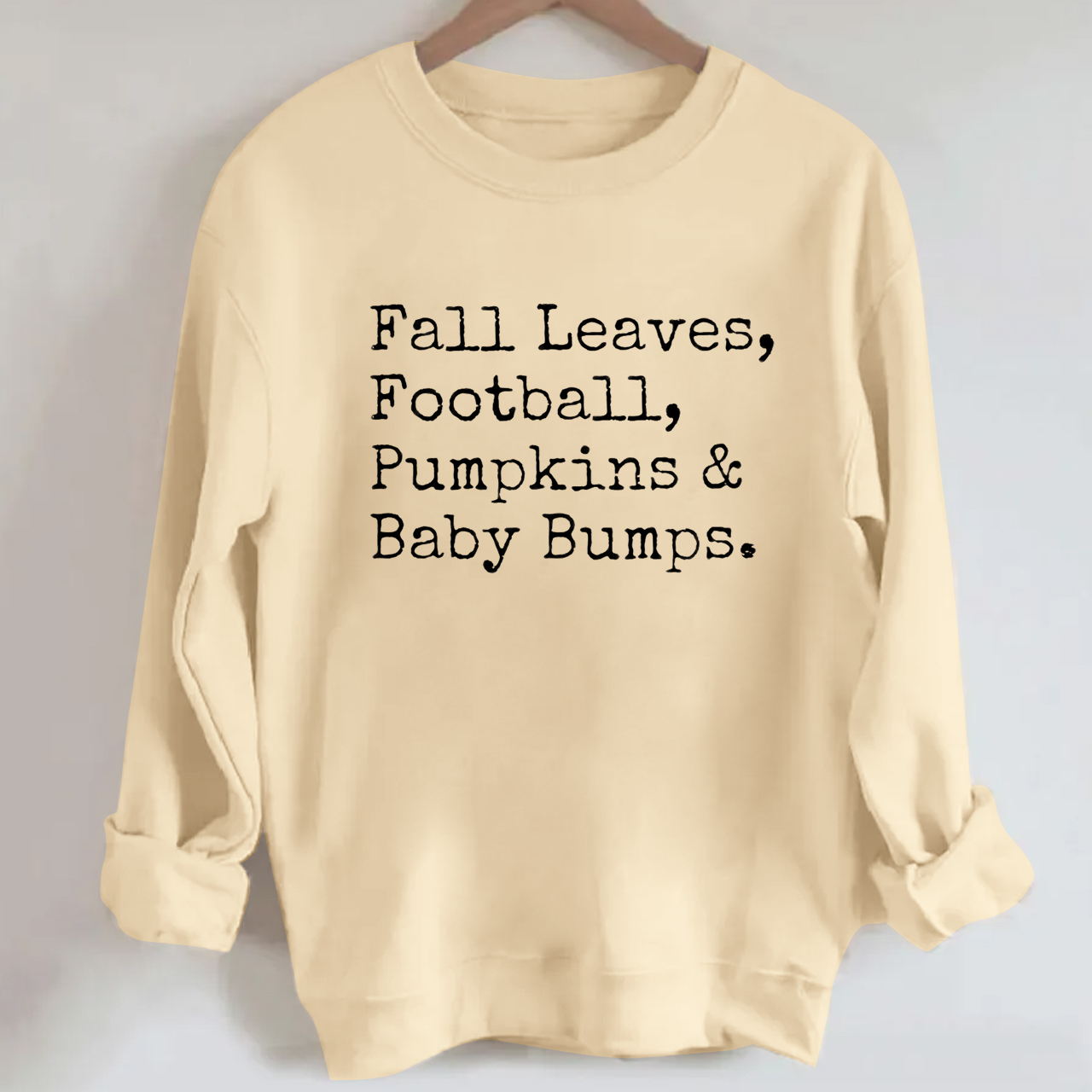 Football Pumpkins And Baby Bumps Sweatshirt For Mama