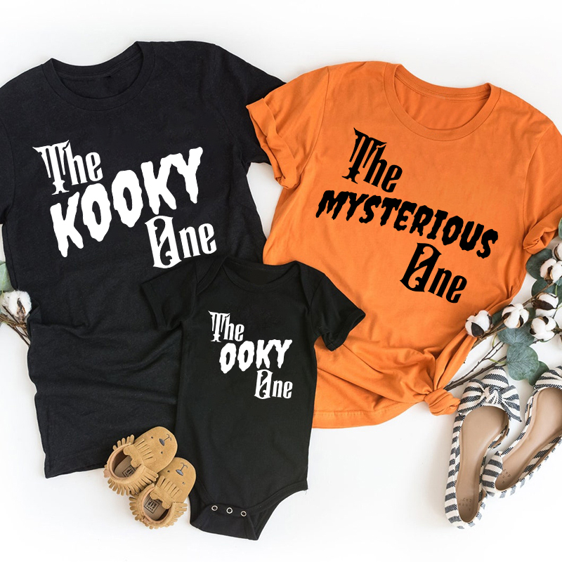 Funny Halloween Friend Creepy Kooky Group Shirts
