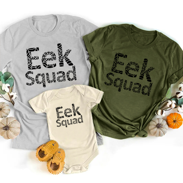 Eek Squad Family Shirts for Halloween