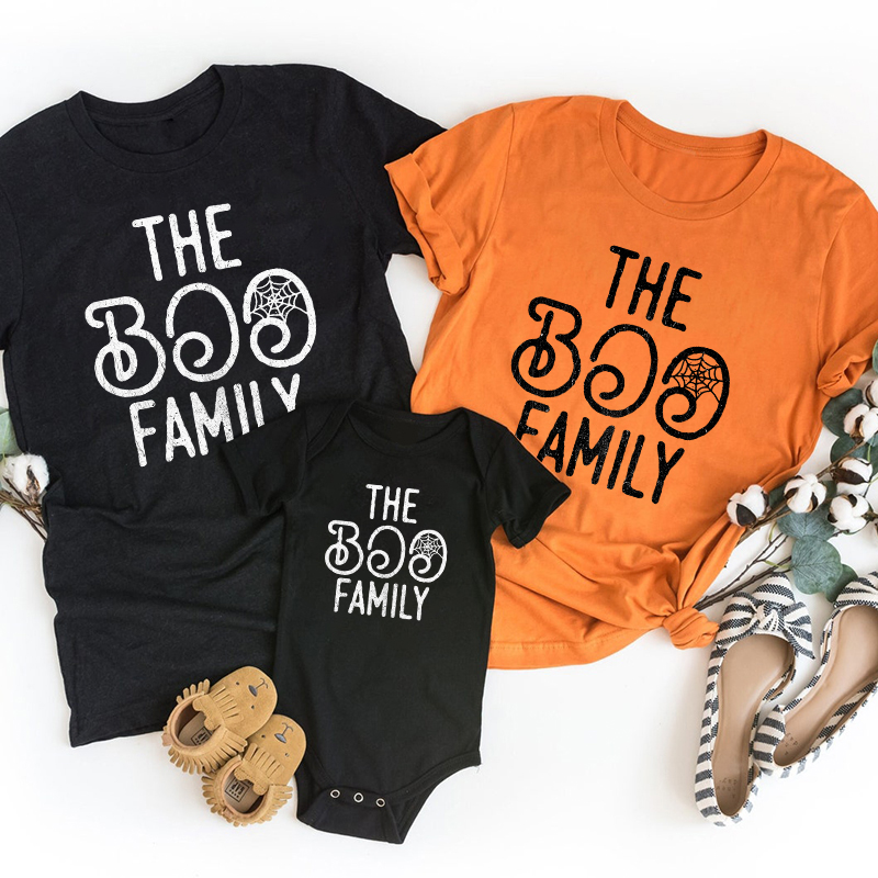 The Boo Family-Matching Halloween Shirts