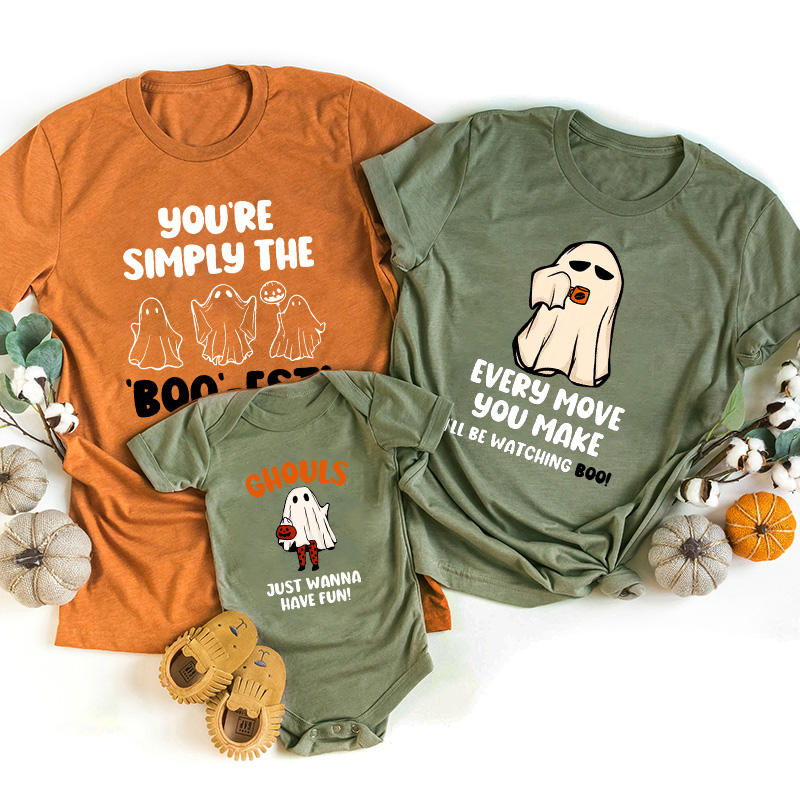 1980'S Halloween Personalized Family Matching Shirts