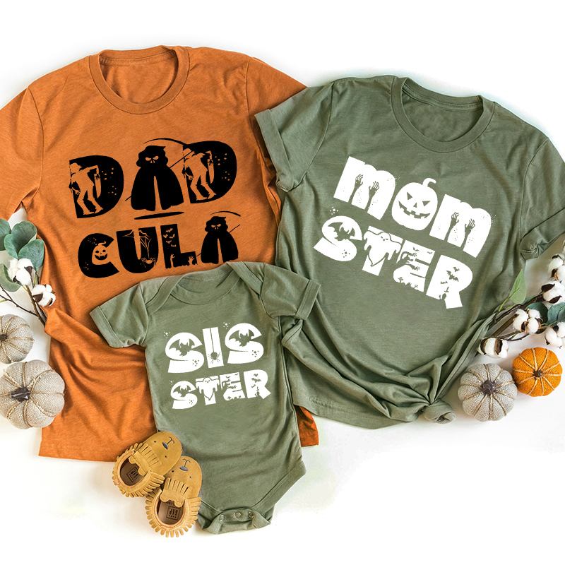 Family Art Halloween Matching Shirts