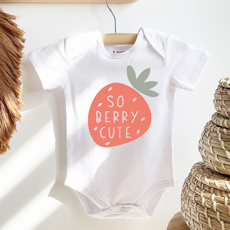 So Berry Cute Bodysuit For Baby