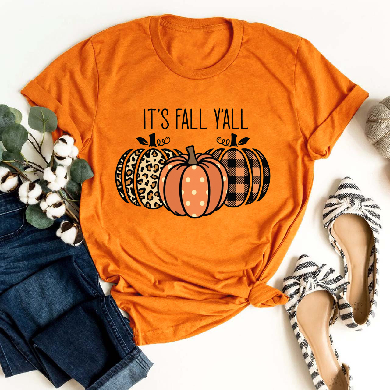 It's Fall Yall Pumpkin Shirts