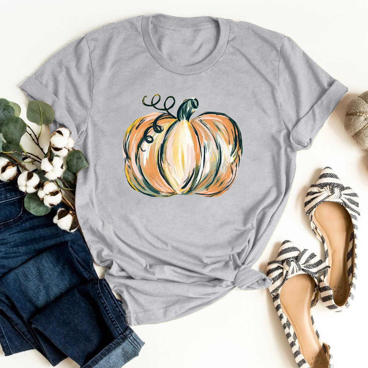 Cute Fall Pumpkin Autumn Shirt