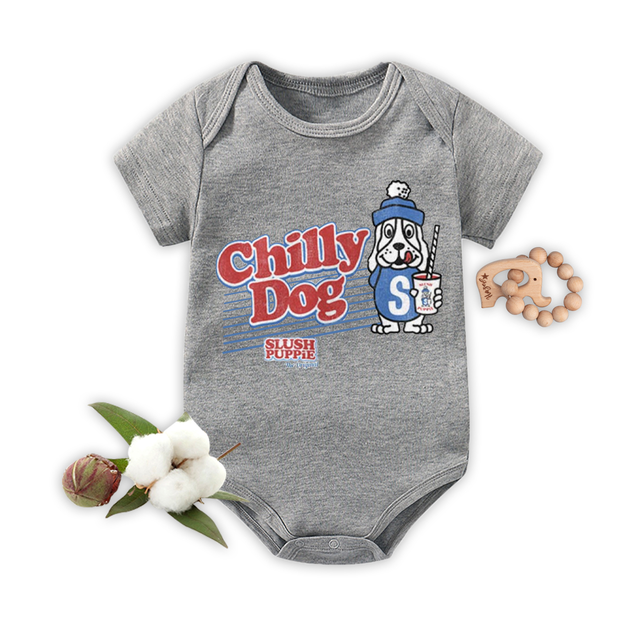 Chilly Dog  Bodysuit For Baby