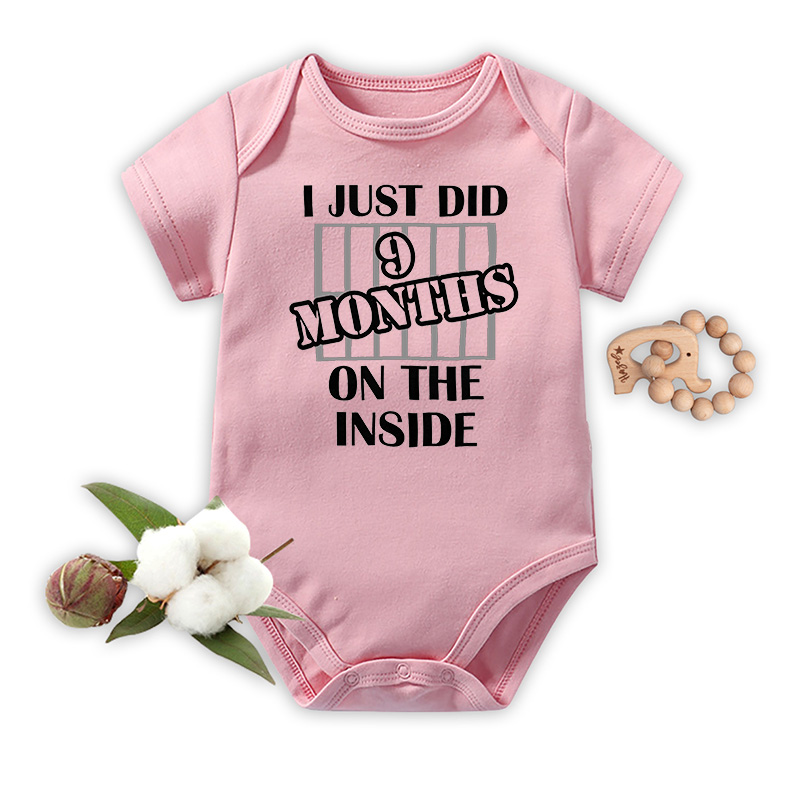 I Just Do 9 Months On The Inside Bodysuit For Baby