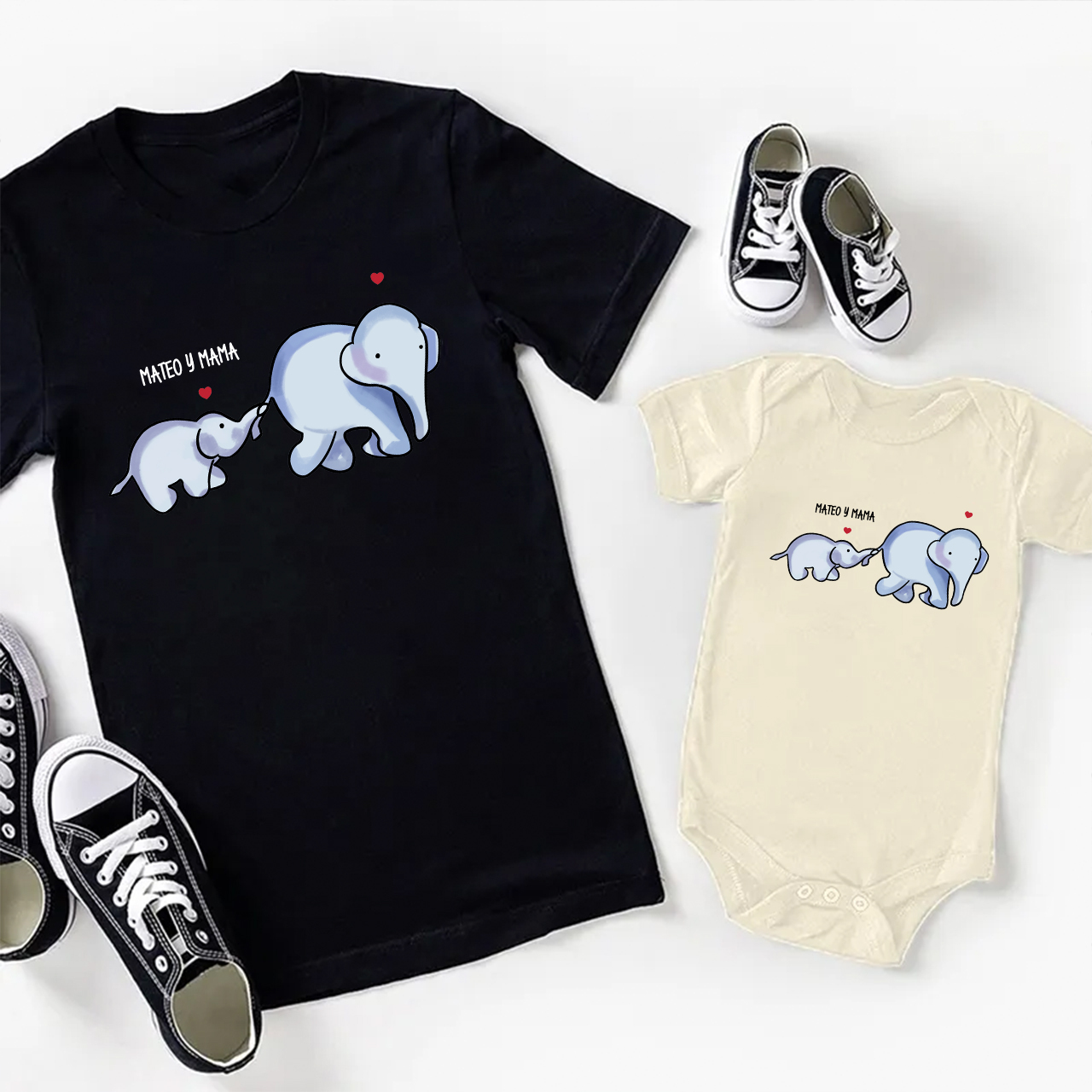 Elephant Mommy Mom&Me Shirt
