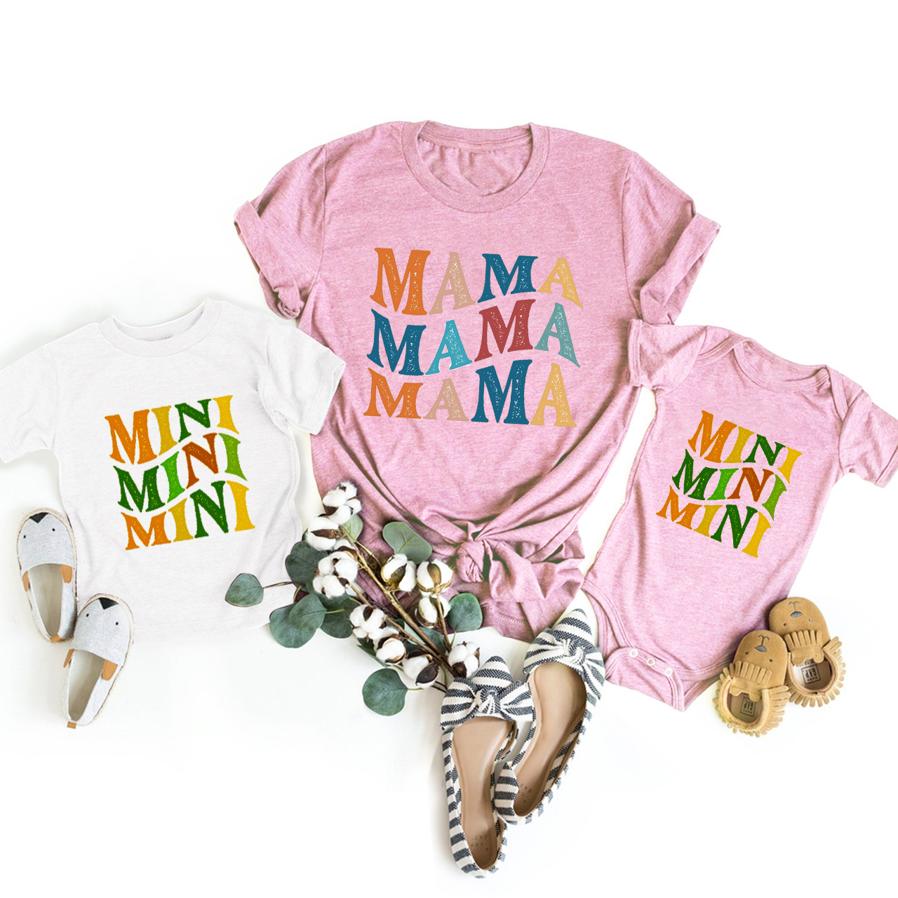 Wave MAMA & MINI Matching Tees For Mother's Day