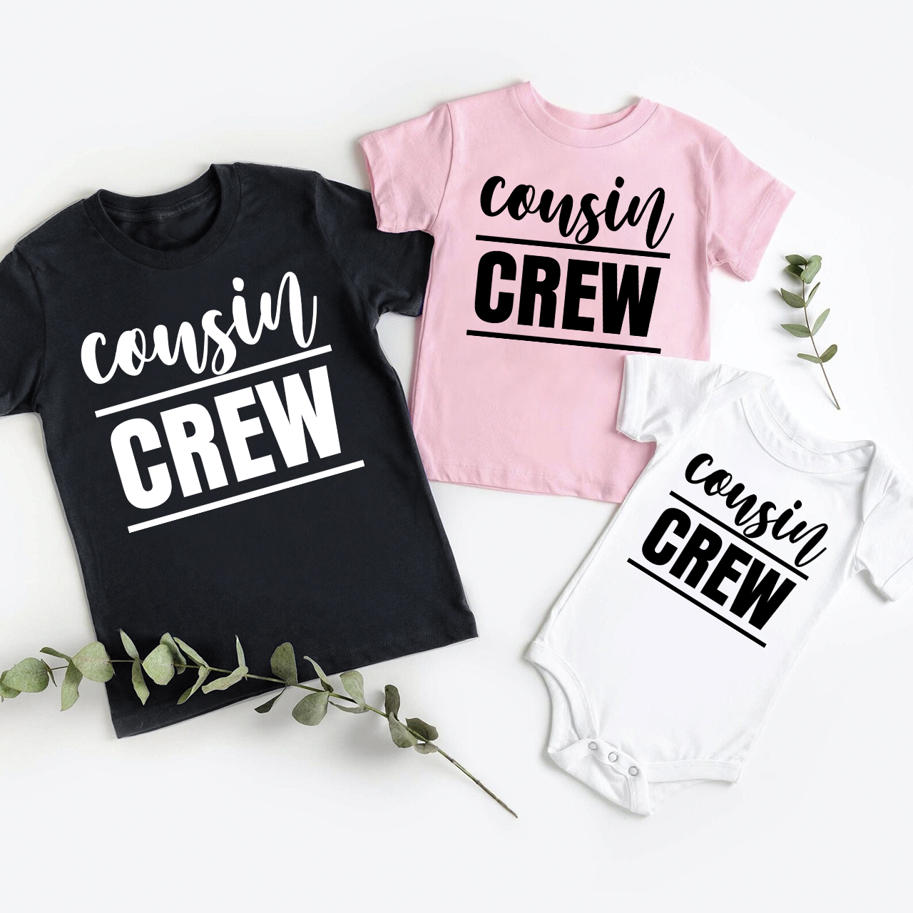 Cousin Crew Matching Tees For Siblings