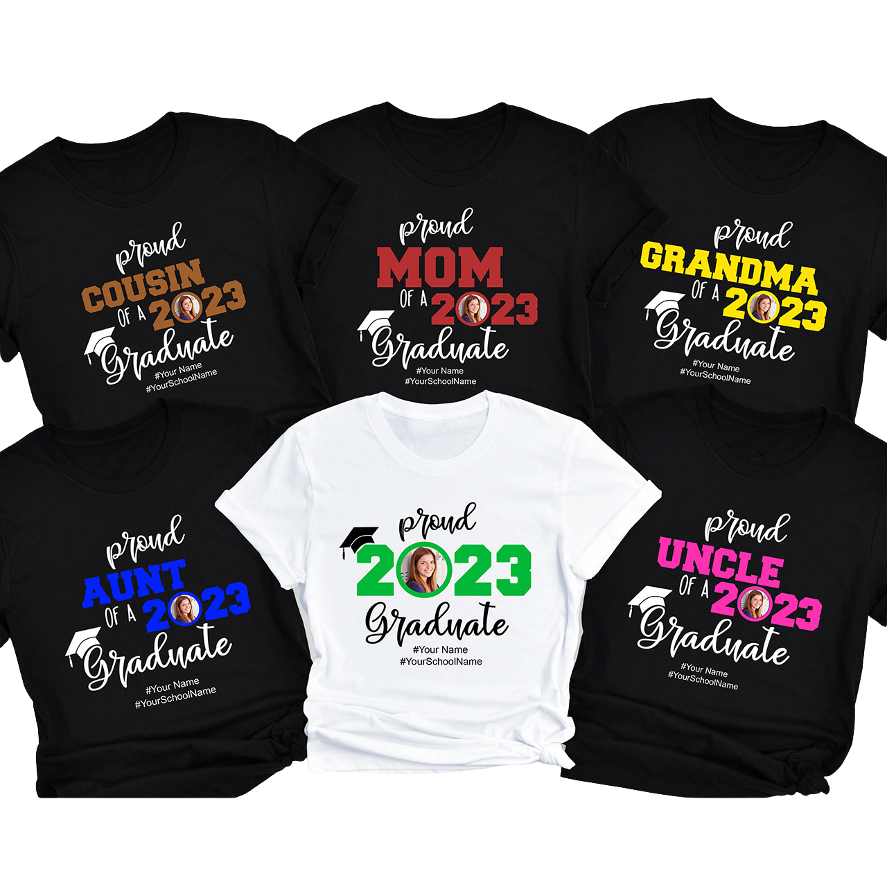 Personalized Proud Family Graduation Shirts