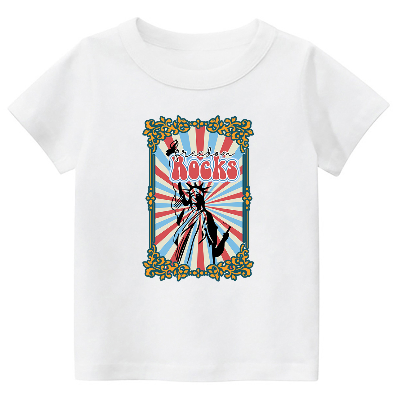 Freedom Rocks Independence Day Toddler Tees