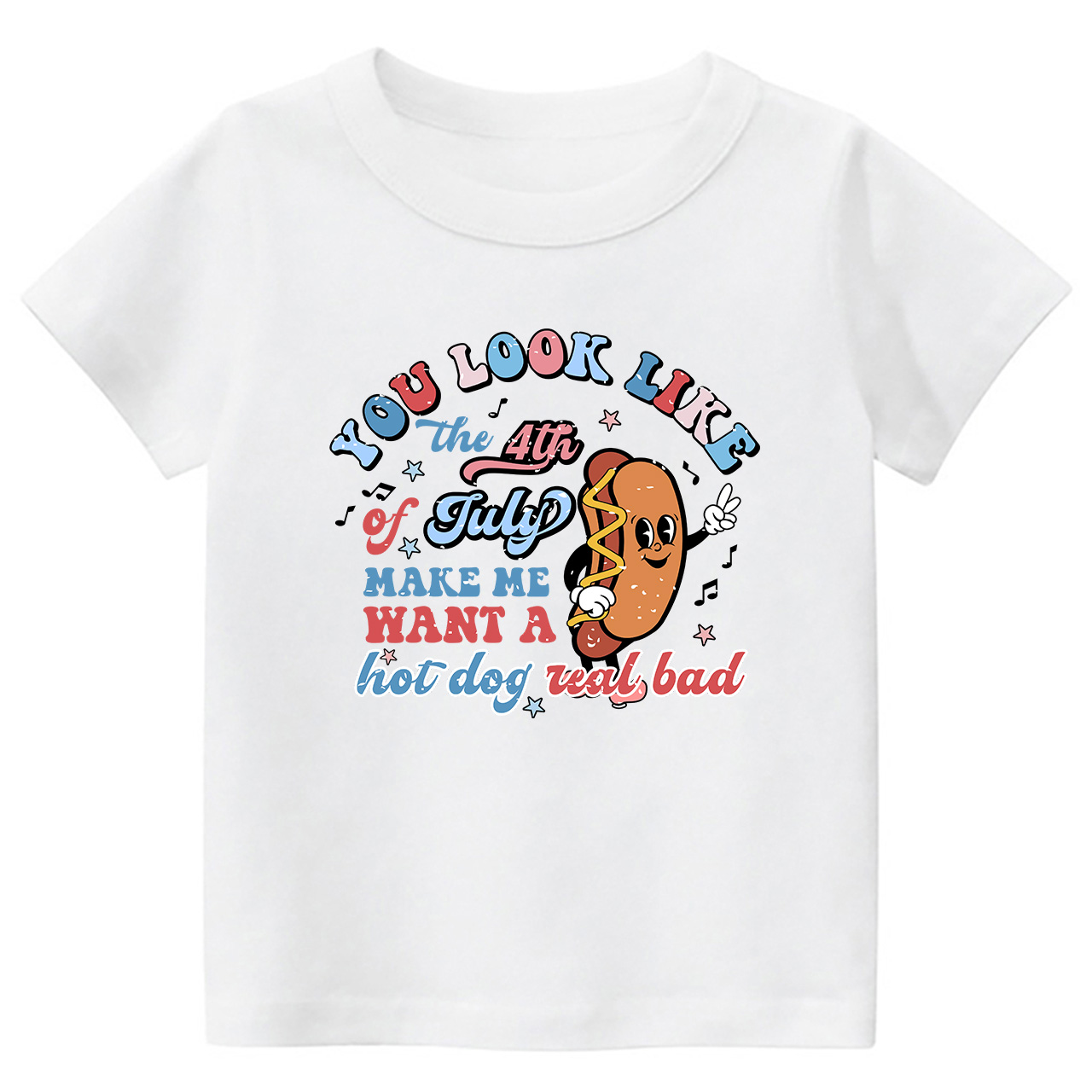 You Look Like The 4 Of July Toddler Tees