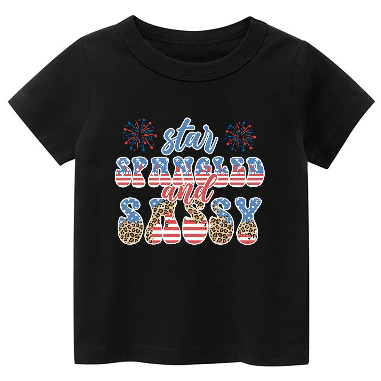Star Spangled And Sassy Retro Toddler Tees