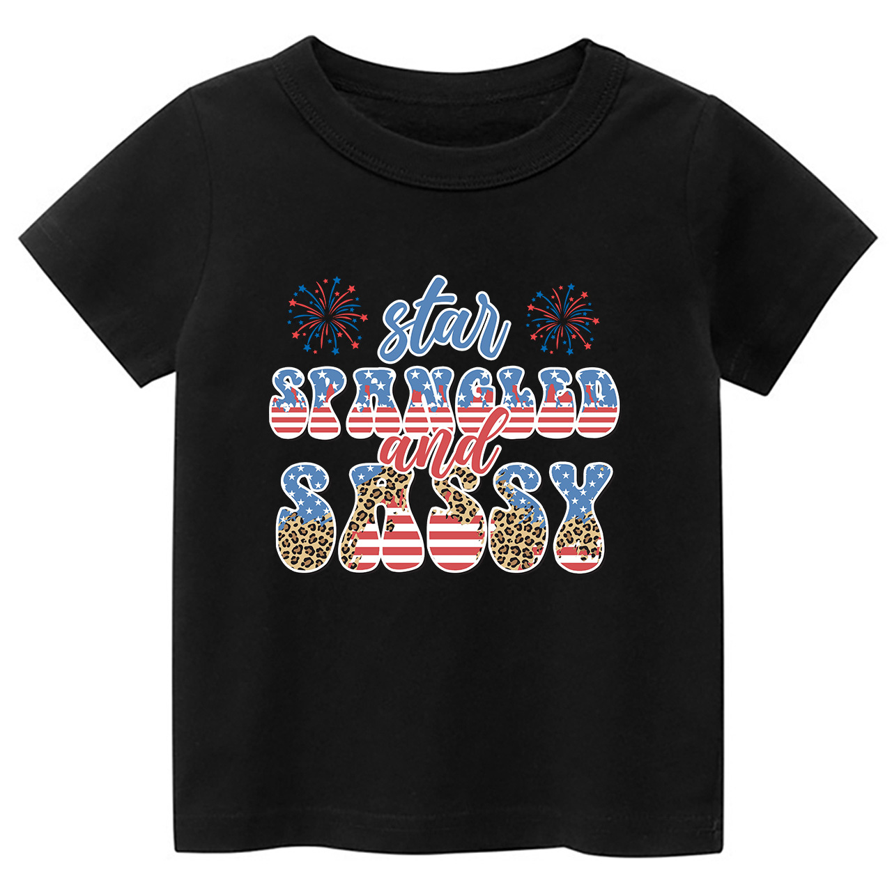 Star Spangled And Sassy Retro Toddler Tees
