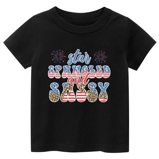Star Spangled And Sassy Retro Toddler Tees