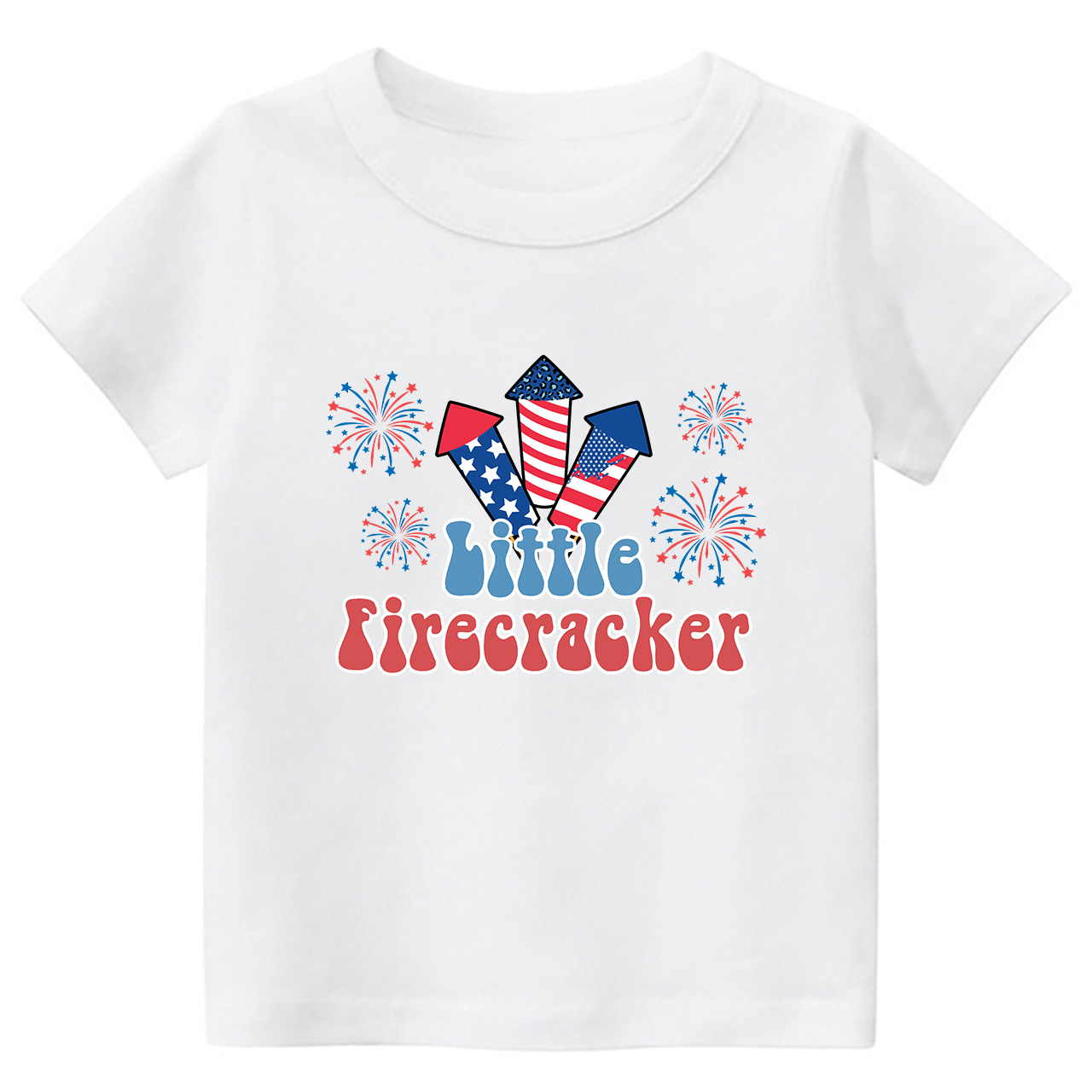 Little America Firecracker Retro Toddler Tees