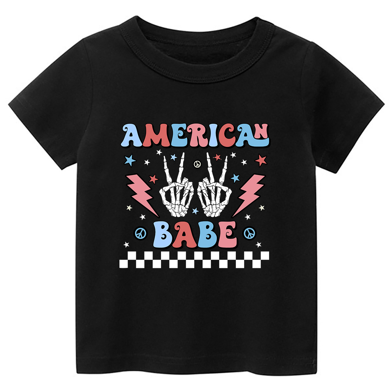 Retro American Baby Toddler Tees